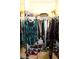 Spacious walk-in closet with mirrored doors at 7108 Saint Andrews Ln, Sarasota, FL 34243