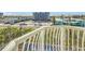 Enjoy the view from this balcony overlooking the pool and ocean at 11605 Gulf Blvd # 505, Treasure Island, FL 33706