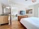 King bedroom with ensuite bathroom and ocean view at 11605 Gulf Blvd # 505, Treasure Island, FL 33706