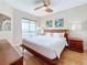 King bedroom with ensuite bathroom and ocean view at 11605 Gulf Blvd # 505, Treasure Island, FL 33706