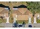 Aerial view of two houses with brown roofs at 2243 Greenwich Dr, Sun City Center, FL 33573