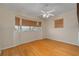 Bright bedroom with hardwood floors and bay window at 238 71St Ave, St Pete Beach, FL 33706
