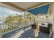 Spacious waterfront deck offering stunning water views at 238 71St Ave, St Pete Beach, FL 33706