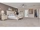 Main bedroom with king bed, ensuite bathroom access, and walk-in closet at 238 71St Ave, St Pete Beach, FL 33706