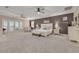 Spacious main bedroom with king-size bed and access to balcony at 238 71St Ave, St Pete Beach, FL 33706