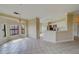 Dining area with bay windows and tile floors at 2741 Via Cipriani # 930A, Clearwater, FL 33764