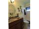 Bathroom with granite vanity and bathtub at 3562 90Th N Ter, Pinellas Park, FL 33782