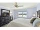 Spacious bedroom with water views and updated furnishings at 5200 Brittany S Dr # 1110, St Petersburg, FL 33715