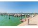 Well-maintained boat docks in a waterfront community at 5200 Brittany S Dr # 1110, St Petersburg, FL 33715