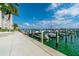 Private boat docks with waterfront access at 5200 Brittany S Dr # 1110, St Petersburg, FL 33715