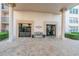 Welcoming building entrance with a sitting area at 5200 Brittany S Dr # 1110, St Petersburg, FL 33715