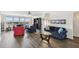 Bright living room with water views and hardwood floors at 5200 Brittany S Dr # 1110, St Petersburg, FL 33715