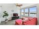 Living room with water views and comfortable seating at 5200 Brittany S Dr # 1110, St Petersburg, FL 33715