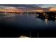 Scenic waterfront sunset view from a condo at 5200 Brittany S Dr # 1110, St Petersburg, FL 33715