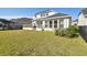 Two story home with backyard and privacy fence at 5418 Wayfarer Ave, Apollo Beach, FL 33572
