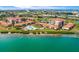 Aerial view of community with waterfront access at 6104 Palma Del Mar S Blvd # 104, St Petersburg, FL 33715