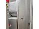 Stackable washer and dryer in a dedicated laundry closet at 6104 Palma Del Mar S Blvd # 104, St Petersburg, FL 33715