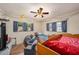 Cozy bedroom with twin and full beds, and plenty of natural light at 10809 Bartolotti Loop, Seffner, FL 33584