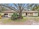 Ranch-style home with carport and mature landscaping at 10809 Bartolotti Loop, Seffner, FL 33584