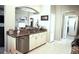 Kitchen features granite countertops, stainless steel appliances, and ample cabinet space at 11021 Edge Park Dr, Hudson, FL 34667