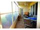 Spacious sunroom with seating area and access to backyard at 11021 Edge Park Dr, Hudson, FL 34667