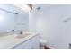 Simple bathroom with a vanity and toilet at 11805 Northtrail Ave, Temple Terrace, FL 33617