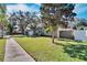 House exterior with green grass and sidewalk at 1206 Meadowcrest Dr, Valrico, FL 33594