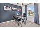 Home office with a large desk and window at 1540 Hammer Pl, Largo, FL 33774