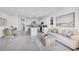 Open concept living and kitchen area with modern design at 1540 Hammer Pl, Largo, FL 33774