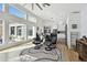 Bright and airy living room with hardwood floors and views to the kitchen at 21 Crescent S Pl, St Petersburg, FL 33711