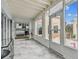 Sunroom with kitchen access and outdoor views at 21 Crescent S Pl, St Petersburg, FL 33711