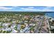 Wide aerial view showcasing the home and surrounding neighborhood at 3102 57Th S St, Gulfport, FL 33707