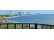 Breathtaking balcony view of the bay, city skyline, and waterfront at 3301 Bayshore Blvd # 804D, Tampa, FL 33629