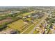Aerial view of neighborhood and park at 509 Florida S Cir, Apollo Beach, FL 33572