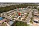 Aerial view showing home's location in a residential neighborhood at 5119 11Th E St, Bradenton, FL 34203