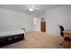 Simple bedroom with a bed and dresser at 5119 11Th E St, Bradenton, FL 34203