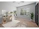 Bright home office with large window and desk at 5119 11Th E St, Bradenton, FL 34203
