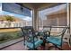 Relaxing screened porch with patio furniture at 5119 11Th E St, Bradenton, FL 34203