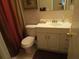 Clean bathroom with a single sink vanity and shower/tub at 5876 21St N St # 3, St Petersburg, FL 33714