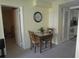 Small dining area with table and chairs at 5876 21St N St # 3, St Petersburg, FL 33714