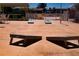 Community cornhole set up for residents to enjoy at 5876 21St N St # 3, St Petersburg, FL 33714