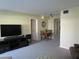 Living room, view of dining area and kitchen at 5876 21St N St # 3, St Petersburg, FL 33714