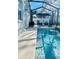 Inviting screened-in pool area, perfect for relaxation and entertainment at 6047 Twin Bridges Dr, Zephyrhills, FL 33541