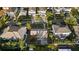 Aerial view of a home and its backyard at 612 Danube Ave, Tampa, FL 33606