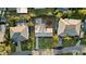 Aerial view of a home's backyard and surrounding houses at 612 Danube Ave, Tampa, FL 33606