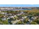 Aerial view of a house and its location in a neighborhood at 612 Danube Ave, Tampa, FL 33606