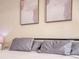 Comfortable bedroom with a King bed and neutral decor at 613 Tanana Fall Dr, Ruskin, FL 33570