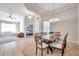 Dining room with a wooden table and six chairs at 613 Tanana Fall Dr, Ruskin, FL 33570