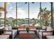 Enjoy water views from this screened patio at 613 Tanana Fall Dr, Ruskin, FL 33570