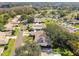 Aerial view of houses and landscape at 9214 Golf View Dr, New Port Richey, FL 34655